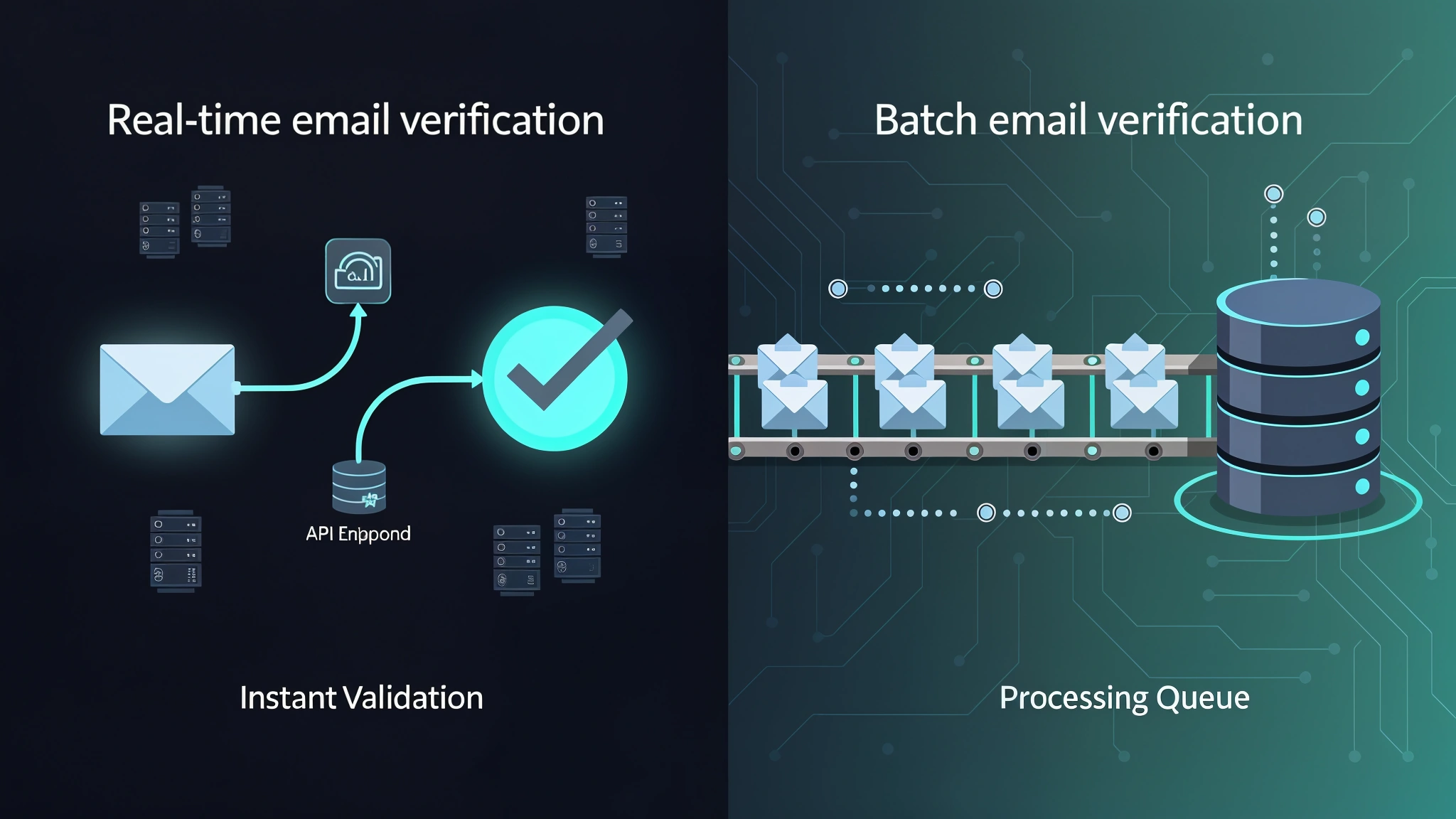 Real-Time vs Batch Email Verification: When to Use Each